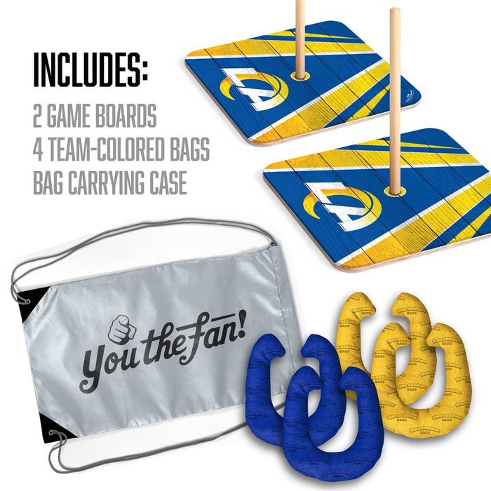 Los Angeles Rams HorseShoe Bags Tailgate Game