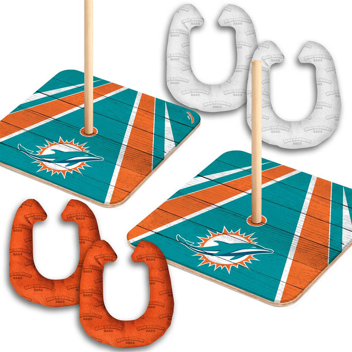 Miami Dolphins HorseShoe Bags Tailgate Game