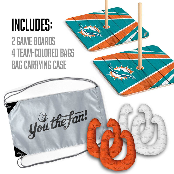 Miami Dolphins HorseShoe Bags Tailgate Game