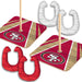 San Francisco 49ers HorseShoe Bags Tailgate Game