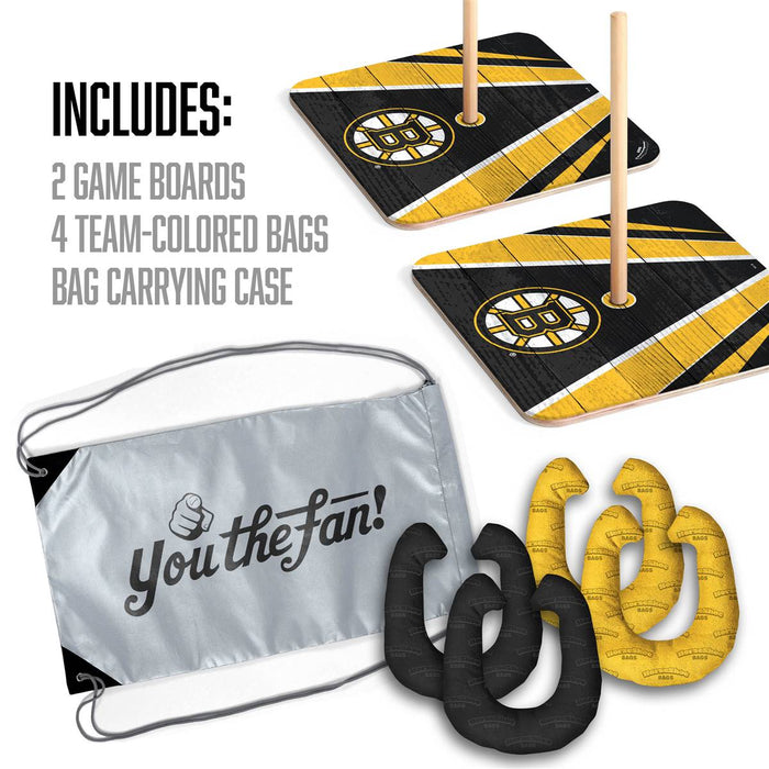 Boston Bruins HorseShoe Bags Tailgate Game