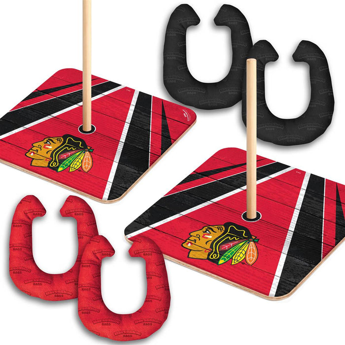 Chicago Blackhawks HorseShoe Bags Tailgate Game