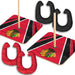 Chicago Blackhawks HorseShoe Bags Tailgate Game