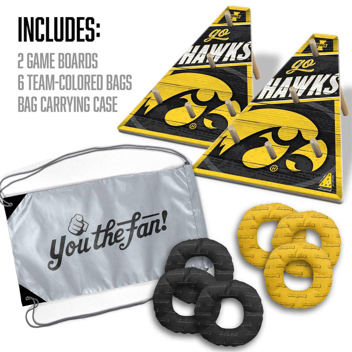 Iowa Hawkeyes Ring Toss Tailgate Game