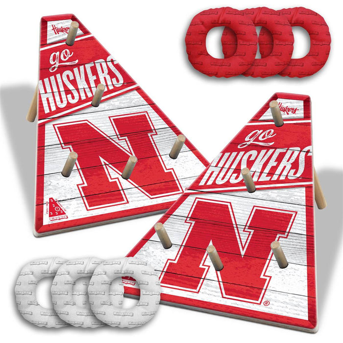 Nebraska Cornhuskers Ring Toss Tailgate Game