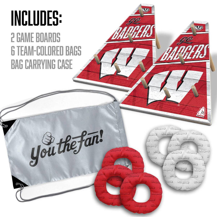 Wisconsin Badgers Ring Toss Tailgate Game