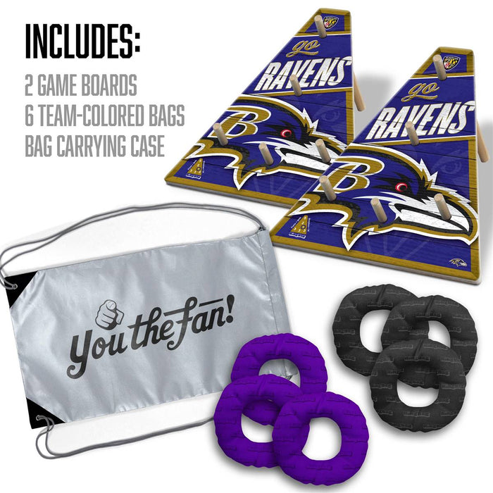 Baltimore Ravens Ring Toss Tailgate Game