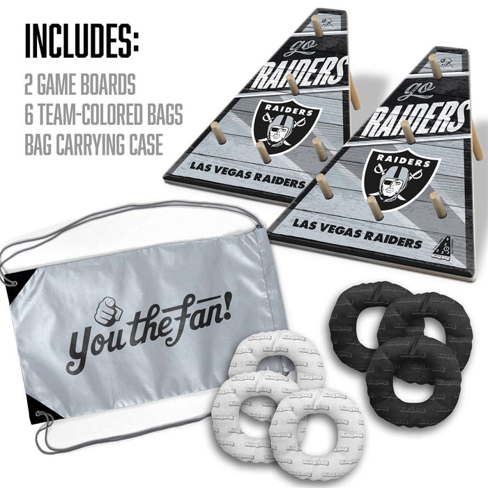 Las Vegas Raiders Ring Toss Tailgate Game