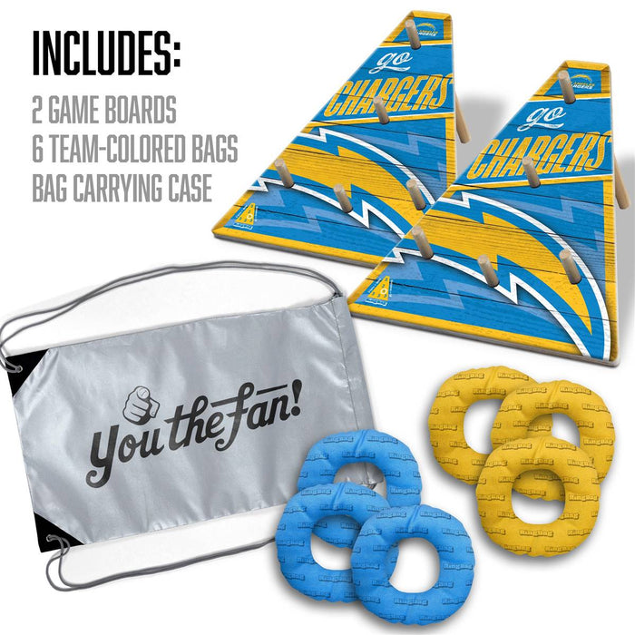 Los Angeles Chargers Ring Toss Tailgate Game