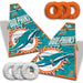 Miami Dolphins Ring Toss Tailgate Game