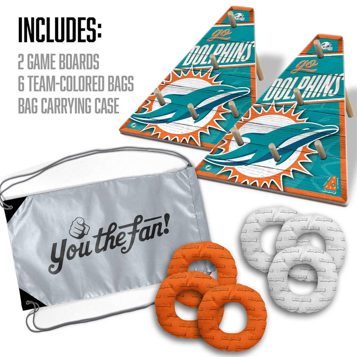 Miami Dolphins Ring Toss Tailgate Game