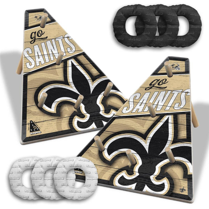 New Orleans Saints Ring Toss Tailgate Game