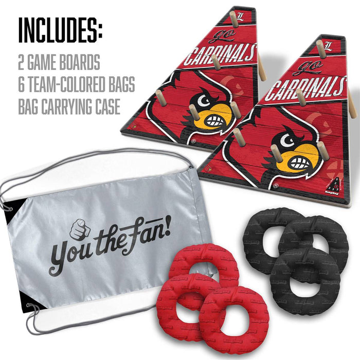 Louisville Cardinals Ring Toss Tailgate Game