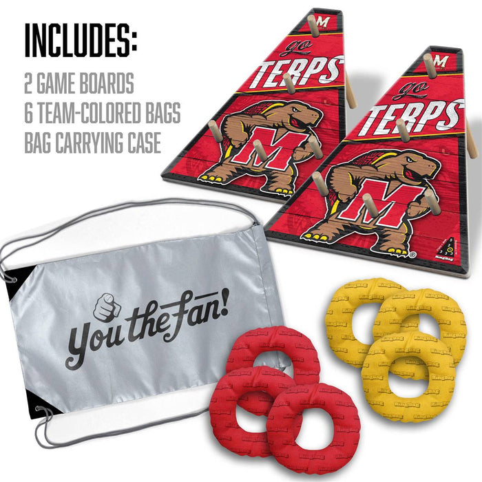 Maryland Terrapins Ring Toss Tailgate Game