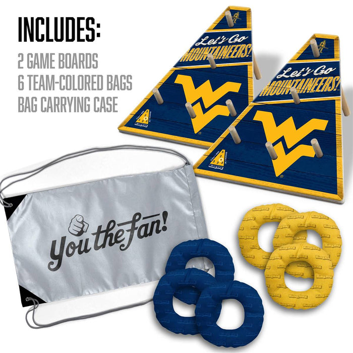 West Virginia Mountaineers Ring Toss Tailgate Game