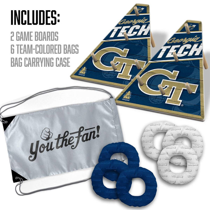 Georgia Tech Yellow Jackets Ring Toss Tailgate Game
