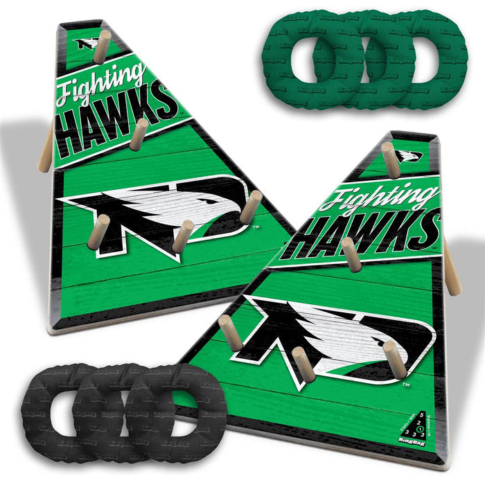 North Dakota Fighting Hawk Ring Toss Tailgate Game