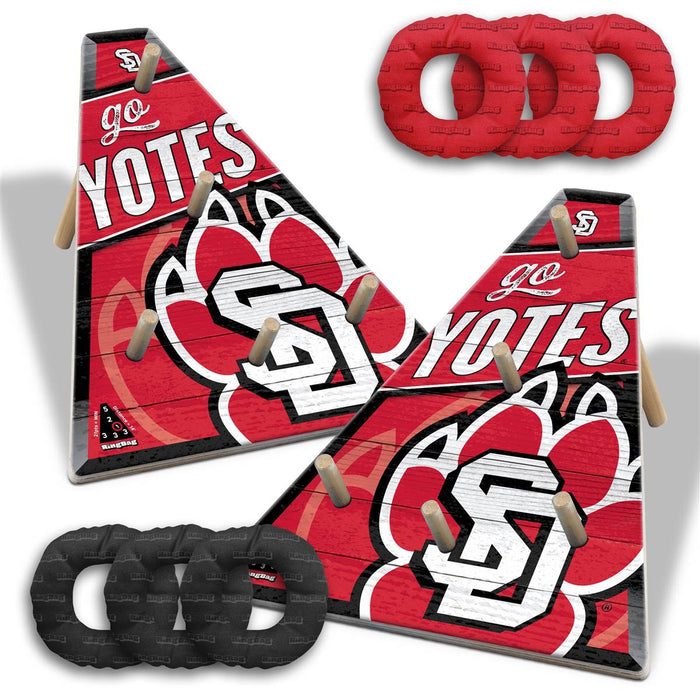 South Dakota Coyotes Ring Toss Tailgate Game