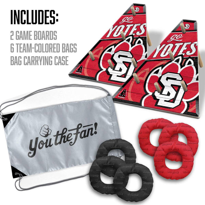 South Dakota Coyotes Ring Toss Tailgate Game