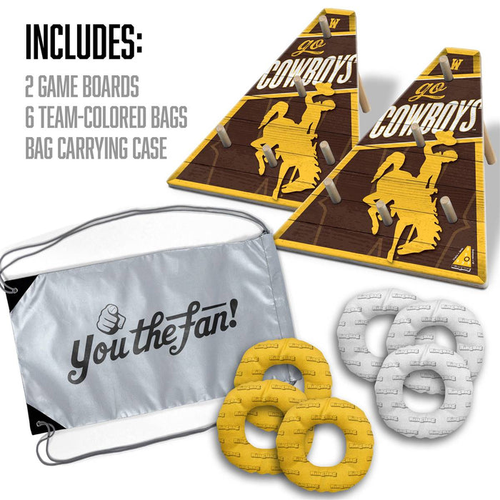 Wyoming Cowboys Ring Toss Tailgate Game
