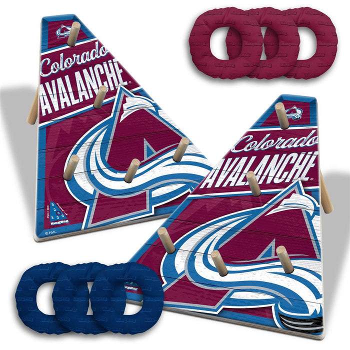 Colorado Avalanche Ring Toss Tailgate Game