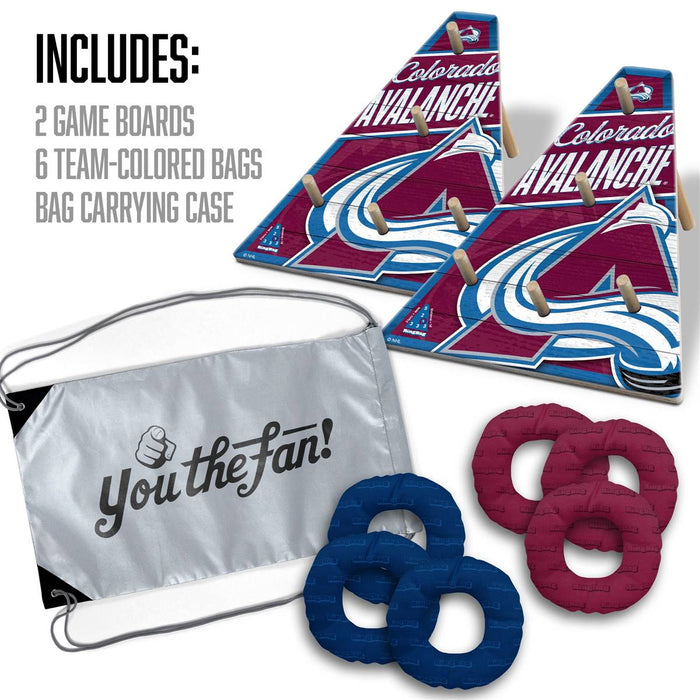 Colorado Avalanche Ring Toss Tailgate Game