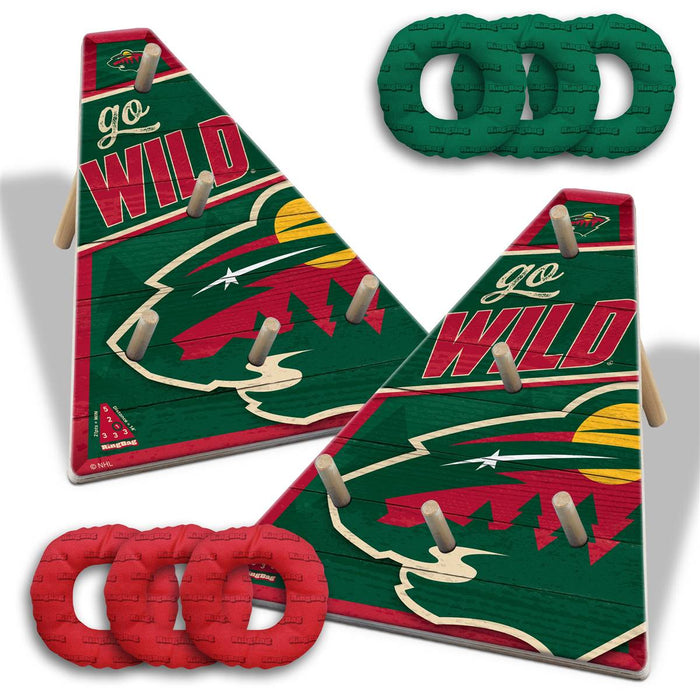 Minnesota Wild Ring Toss Tailgate Game