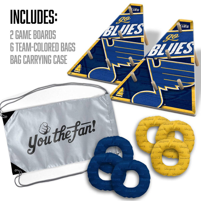 St. Louis Blues Ring Toss Tailgate Game