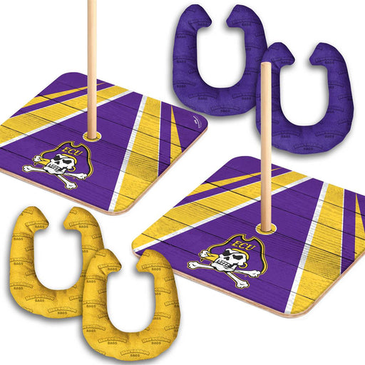 East Carolina Pirates HorseShoe Bags Tailgate Game