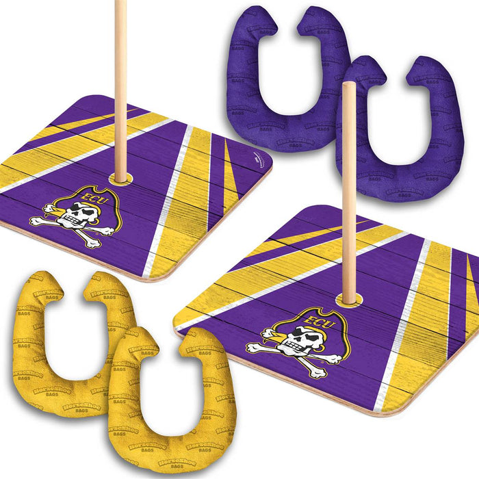 East Carolina Pirates HorseShoe Bags Tailgate Game