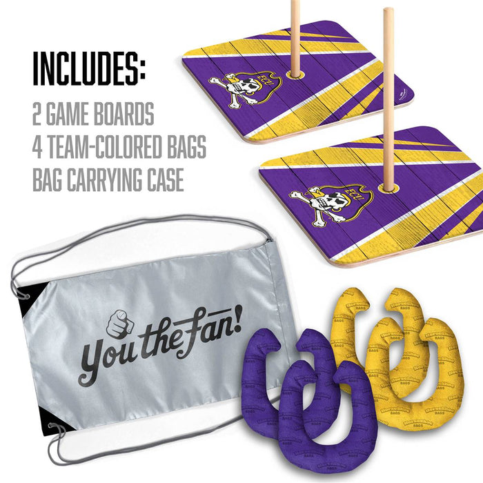 East Carolina Pirates HorseShoe Bags Tailgate Game