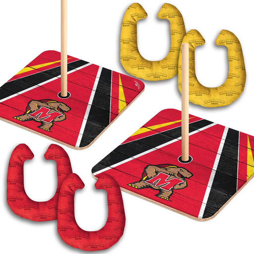 Maryland Terrapins HorseShoe Bags Tailgate Game