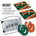 Miami Hurricanes HorseShoe Bags Tailgate Game