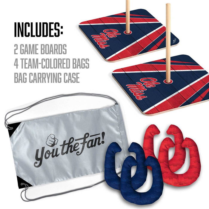Mississippi Rebels HorseShoe Bags Tailgate Game