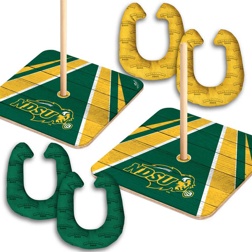 North Dakota State Bison HorseShoe Bags Tailgate Game