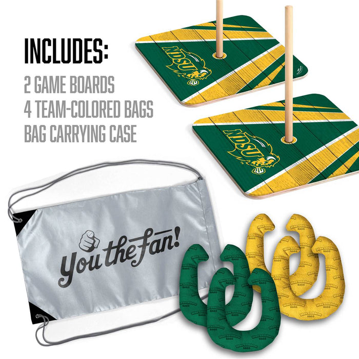 North Dakota State Bison HorseShoe Bags Tailgate Game