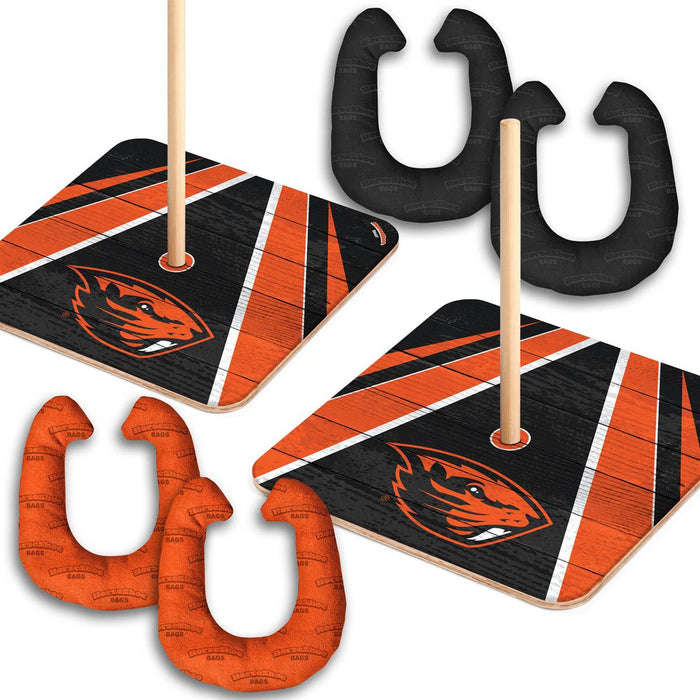 Oregon State Beavers HorseShoe Bags Tailgate Game