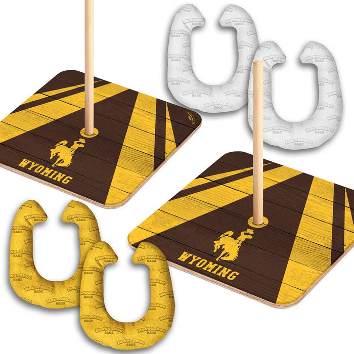 Wyoming Cowboys HorseShoe Bags Tailgate Game