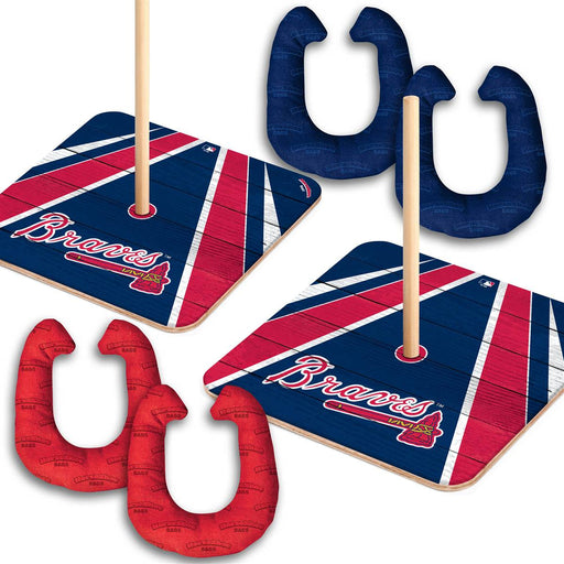 Atlanta Braves HorseShoe Bags Tailgate Game