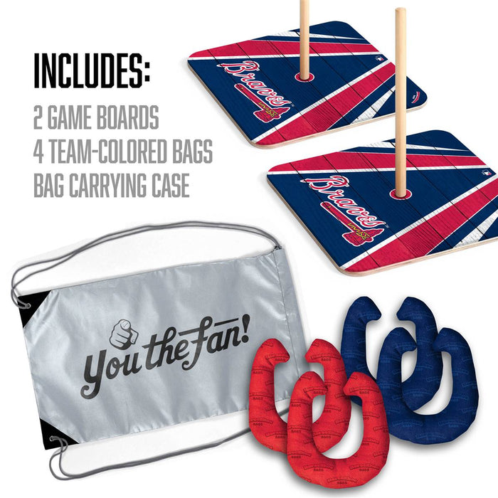 Atlanta Braves HorseShoe Bags Tailgate Game