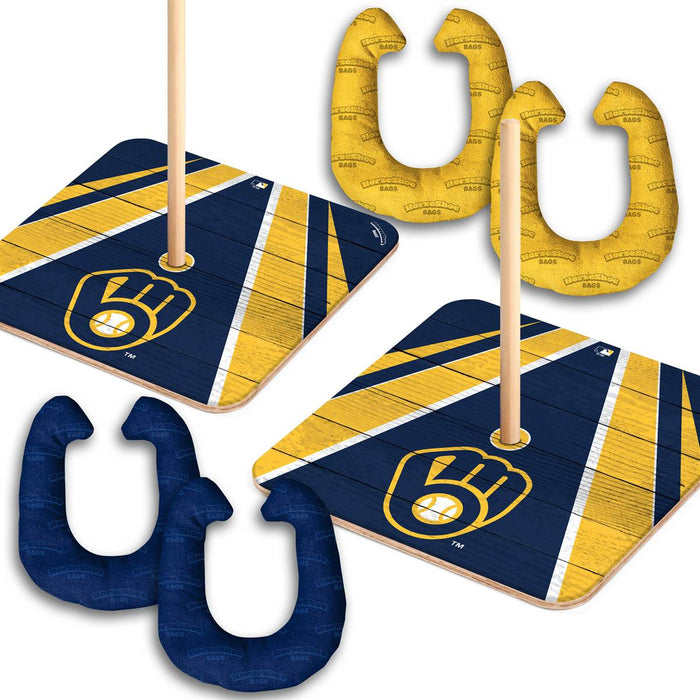 Milwaukee Brewers HorseShoe Bags Tailgate Game