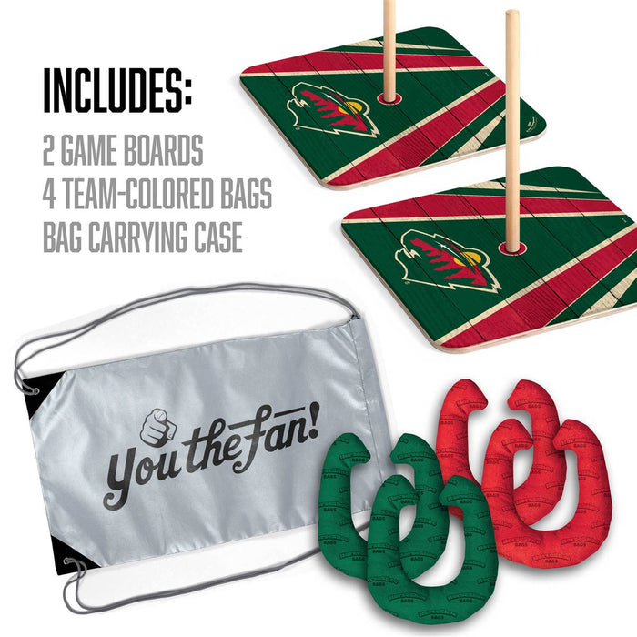 Minnesota Wild HorseShoe Bags Tailgate Game