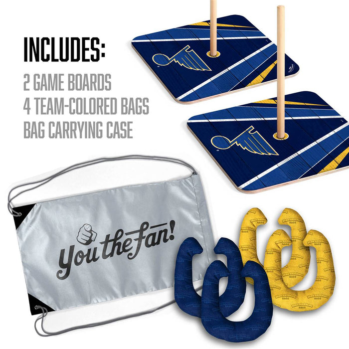 St. Louis Blues HorseShoe Bags Tailgate Game