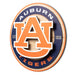 Auburn Tigers 3DX CIRCLE BACKER WALL ART