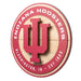 Indiana Hoosiers 3DX CIRCLE BACKER WALL ART
