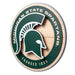 Michigan State Spartans 3DX CIRCLE BACKER WALL ART