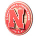 Nebraska Cornhuskers 3DX CIRCLE BACKER WALL ART