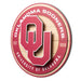 Oklahoma Sooners 3DX CIRCLE BACKER WALL ART