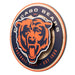 Chicago Bears 3DX CIRCLE BACKER WALL ART