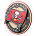 Tampa Bay Buccaneers 3DX CIRCLE BACKER WALL ART
